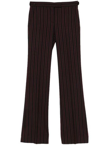 Pantalon rayé à taille basse - Alexander McQueen - Modalova