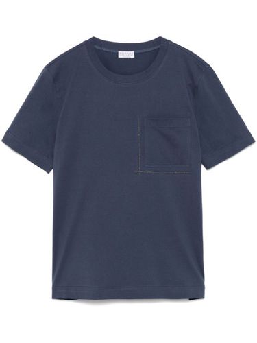 T-shirt à ornements métalliques - Brunello Cucinelli - Modalova