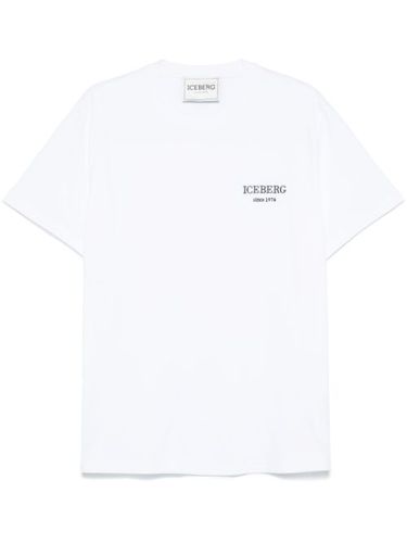 T-shirt à logo brodé - Iceberg - Modalova