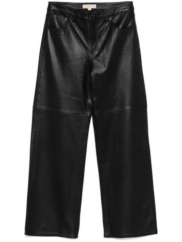 Pantalon en cuir - Michael Michael Kors - Modalova