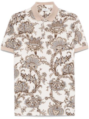 Polo à imprimé cachemire - ETRO - Modalova