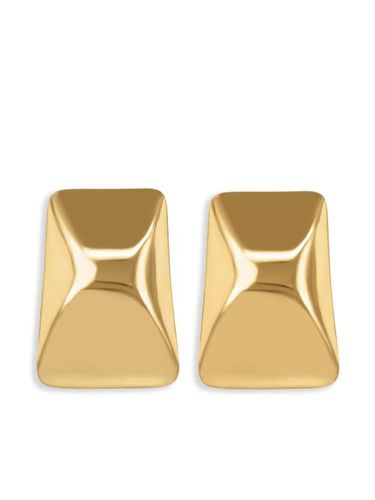 Boucles d'oreilles rectangulaires à design incurvé - ANINE BING - Modalova