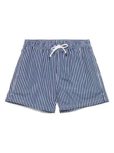 Short de bain à rayures - Fedeli - Modalova