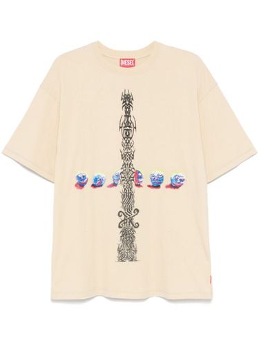 Diesel t-shirt T-BOXT-R4 - Jaune - Diesel - Modalova