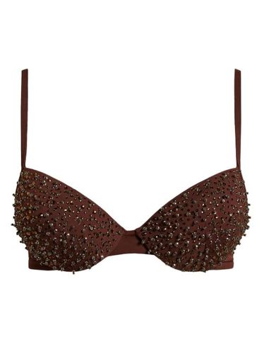 Haut de bikini à broderies - TWINSET - Modalova