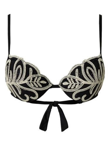 Haut de bikini à broderies - TWINSET - Modalova
