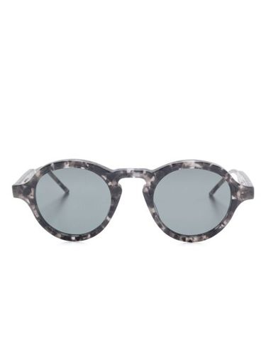 Lunettes de soleil à monture ronde - Thom Browne Eyewear - Modalova