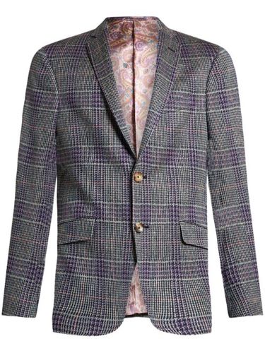 Blazer à motif Prince de Galles - ETRO - Modalova