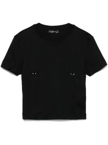 T-shirt à détail d'anneau - Mugler - Modalova