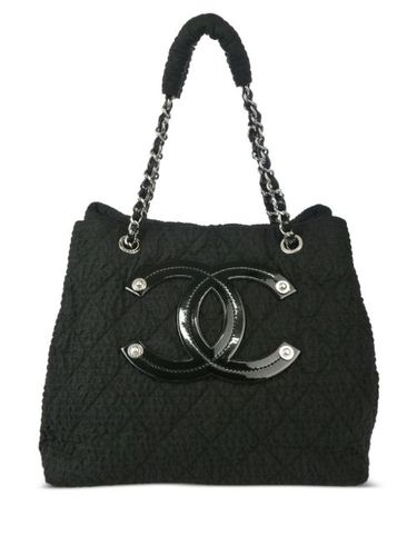 Sac à main matelassé à logo CC (2009) - CHANEL Pre-Owned - Modalova