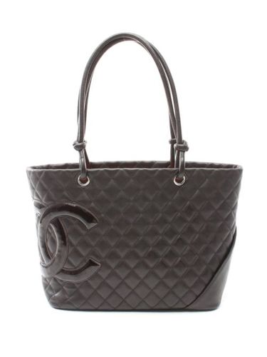Grand sac porté épaule Cambon Line (2005-2006) - CHANEL Pre-Owned - Modalova