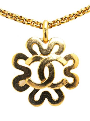 Collier à pendentif fleur (1995) - CHANEL Pre-Owned - Modalova