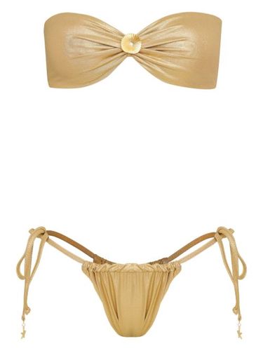 Bikini à logo brodé - Amir Slama - Modalova