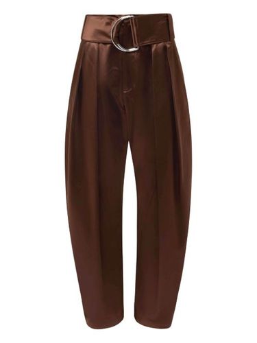 Pantalon plissé à détail d'anneau en D - JW Anderson - Modalova