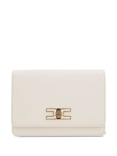 Sac porté épaule à détail de chaîne - Elisabetta Franchi - Modalova