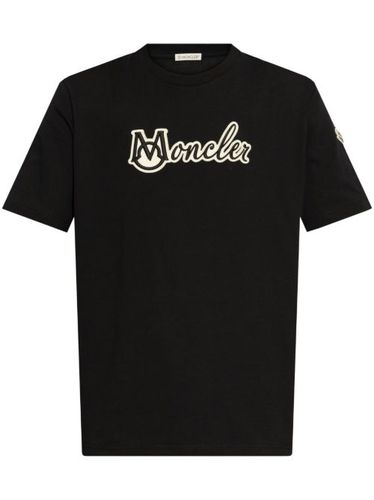 T-shirt à logo brodé - Moncler - Modalova