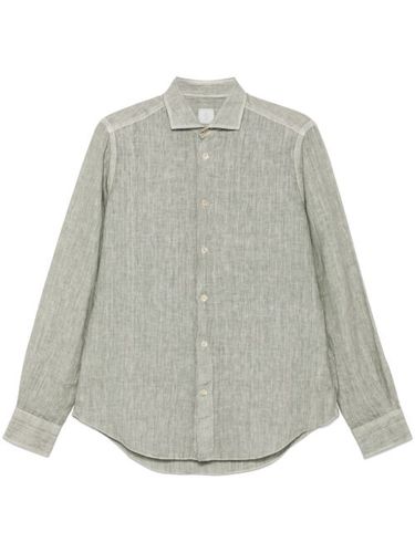 Eleventy chemise en lin - Vert - Eleventy - Modalova