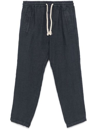 Eleventy pantalon en lin - Bleu - Eleventy - Modalova