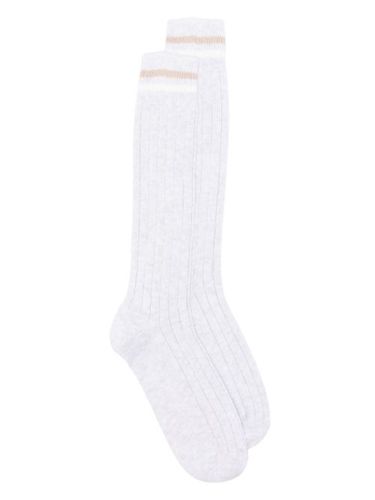 Chaussettes en maille nervurée - Eleventy - Modalova
