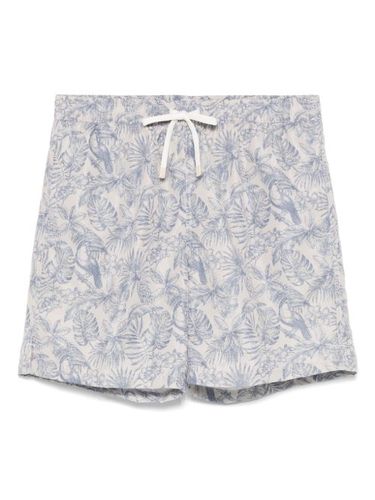 Short de bain à imprimé végétal - Eleventy - Modalova