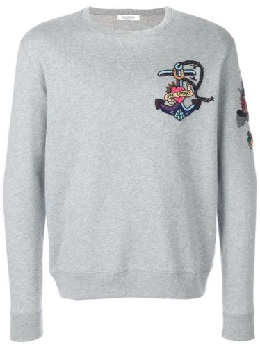 Sweat à broderies - Valentino Garavani - Modalova