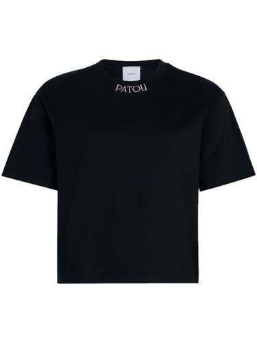 Patou t-shirt à logo brodé - Noir - Patou - Modalova