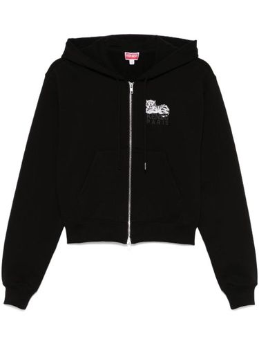 Hoodie à logo imprimé - Kenzo - Modalova