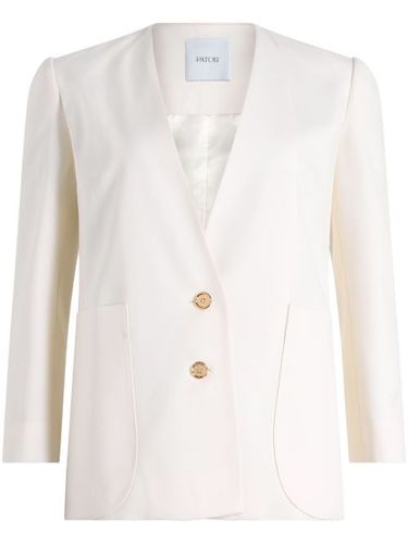 Veste en sergé à design sans col - Patou - Modalova