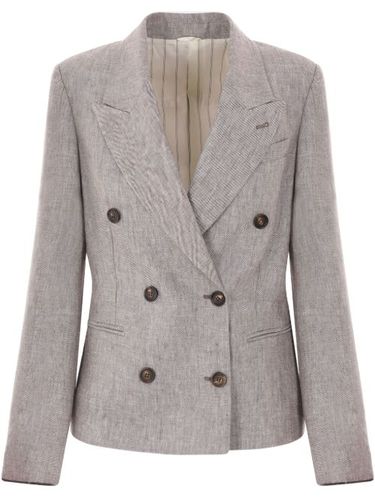 Blazer à boutonnière croisée - Brunello Cucinelli - Modalova