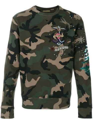 Sweat à imprimé camouflage - Valentino Garavani - Modalova
