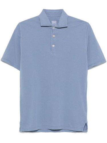 Fedeli polo en piqué - Bleu - Fedeli - Modalova