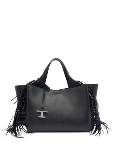 Tod's sac cabas à franges - Noir - Tod's - Modalova