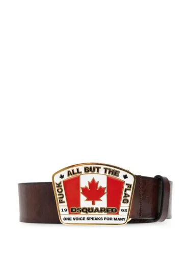 DSQUARED2 ceinture en cuir - Marron - DSQUARED2 - Modalova