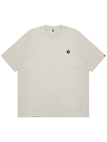 T-shirt en coton à logo appliqué - AAPE BY *A BATHING APE® - Modalova