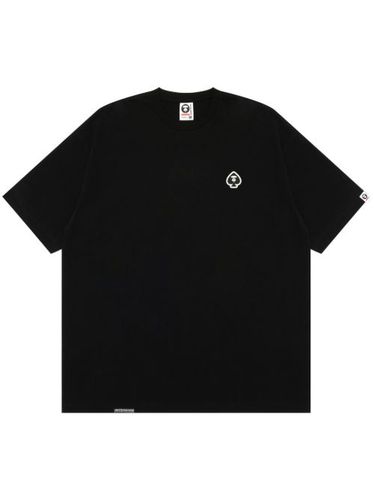 T-shirt en coton à logo appliqué - AAPE BY *A BATHING APE® - Modalova