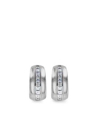 Boucles d'oreilles Manhattan en or blanc 18ct - Pragnell - Modalova