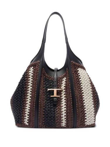 Tod's sac cabas T Timeless - Marron - Tod's - Modalova
