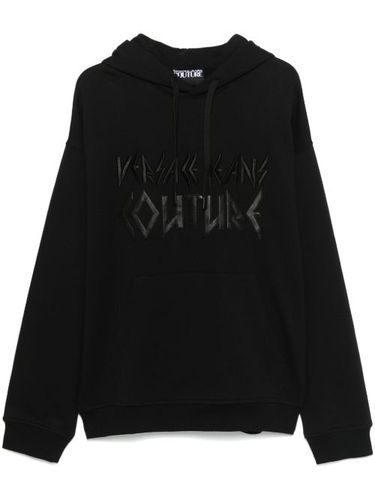 Hoodie à logo brodé - Versace Jeans Couture - Modalova