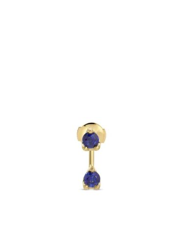 Grande boucle d'oreille Orbit en 18ct sertie de saphirs - Anita Ko - Modalova