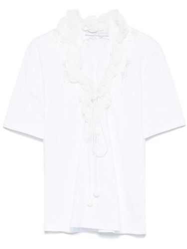 T-shirt à volants - Ermanno Scervino - Modalova