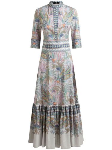ETRO robe longue à fleurs - Blanc - ETRO - Modalova