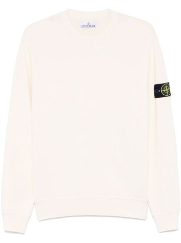 Sweat en coton à patch Compass - Stone Island - Modalova