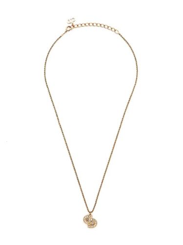 Collier à pendentif CD (années 2000) - Christian Dior Pre-Owned - Modalova