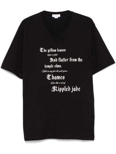T-shirt à imprimé texte - Alexander McQueen - Modalova