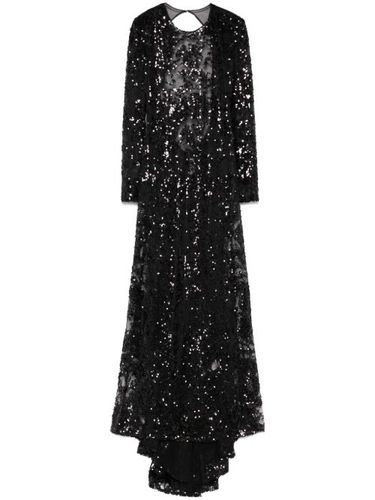 Robe longue à sequins - Victoria Beckham - Modalova