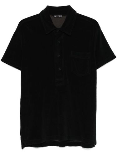 TOM FORD polo EDK en éponge - Noir - TOM FORD - Modalova