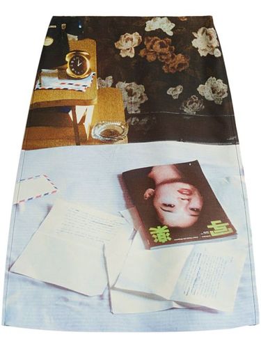 Jupe mi-longue imprimée - Jil Sander - Modalova