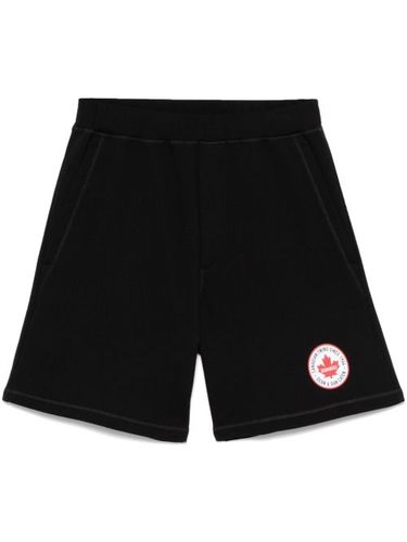 Short de sport à logo imprimé - DSQUARED2 - Modalova