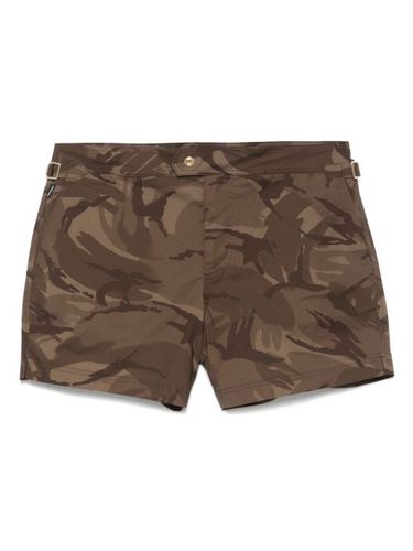 Short de bain à imprimé camouflage - TOM FORD - Modalova