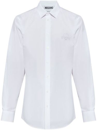 Moschino chemise en coton - Blanc - Moschino - Modalova